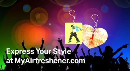 Express Your Style at MyAirfreshener.com